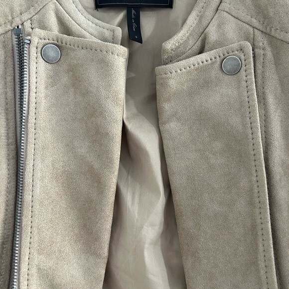 BCBG SUEDE TRIBAL JACKET - Picture 10 of 15